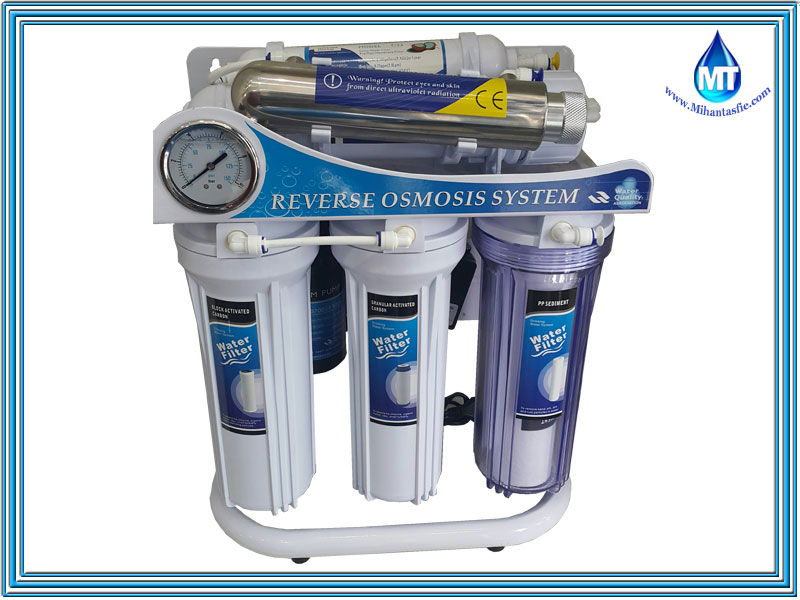دستگاه آب شیرین کن خانگی 6 مرحله UV دار