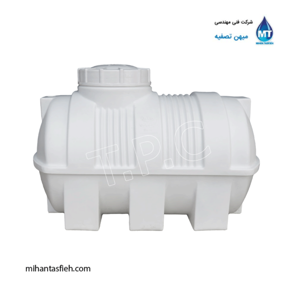 مخزن 300 لیتری افقی کرکره ای تک لایه مجتمع پلاستیک طبرستان