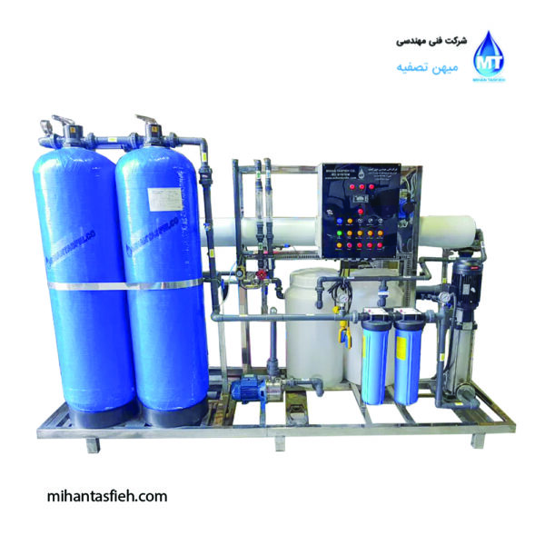 دستگاه آب شیرین کن به ظرفیت 75 متر مکعب در روز میهن تصفیه