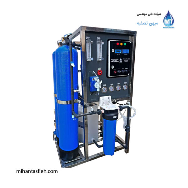 دستگاه آب شیرین کن صنعتی به ظرفیت 10 متر مکعب در شبانه روز میهن تصفیه