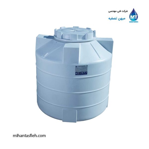 مخزن 1000 لیتری عمودی کوتاه درب 50Cm مجتمع پلاستیک طبرستان