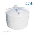 مخزن 14000 لیتری عمودی کوتاه مجتمع پلاستیک طبرستان