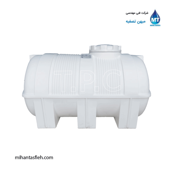 مخزن 1500 لیتری افقی کرکره ای تک لایه مجتمع پلاستیک طبرستان