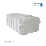 مخزن 2000 لیتری مکعبی افقی مجتمع پلاستیک طبرستان