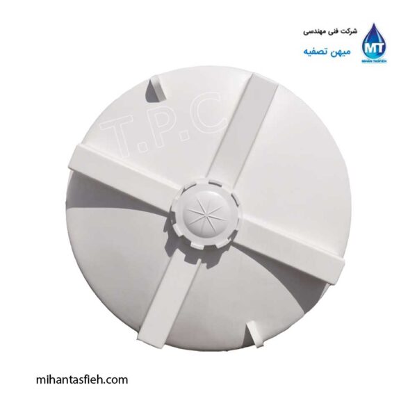 مخزن 5000 لیتری عمودی کوتاه مجتمع پلاستیک طبرستان