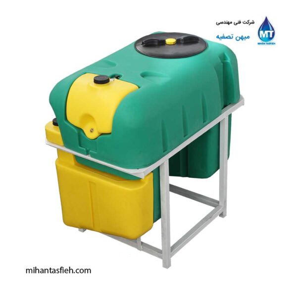 مخزن سمپاش 600 لیتری توربینی سبز مجتمع پلاستیک طبرستان