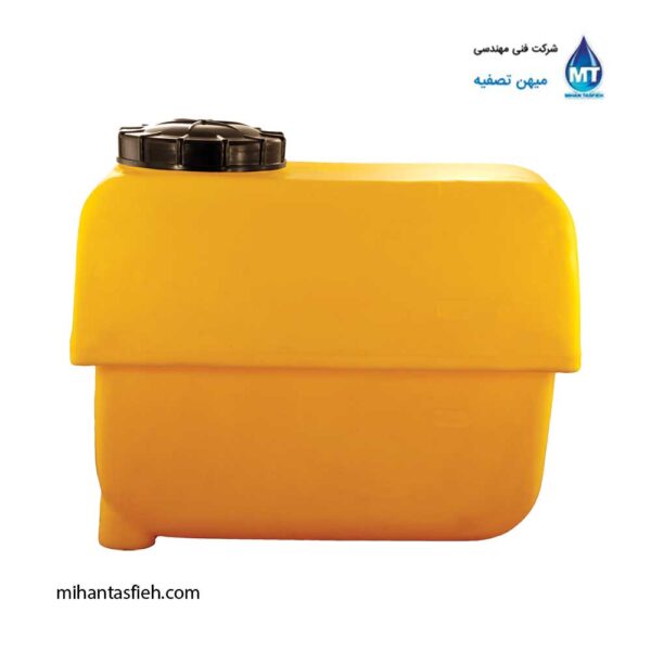 مخزن سمپاش 600 لیتری دوطبقه زرد مجتمع پلاستیک طبرستان  