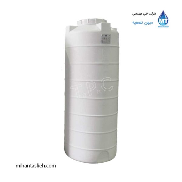 مخزن 1000 لیتری عمودی بلند مجتمع پلاستیک طبرستان