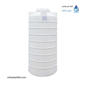 مخزن 1500 لیتری عمودی بلند مجتمع پلاستیک طبرستان