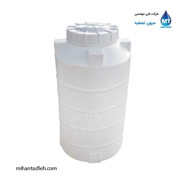 مخزن 200 لیتری عمودی بلند مجتمع پلاستیک طبرستان