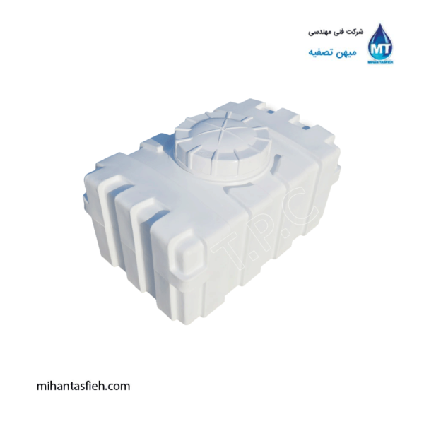 مخزن 200 لیتری مکعبی افقی مجتمع پلاستیک طبرستان