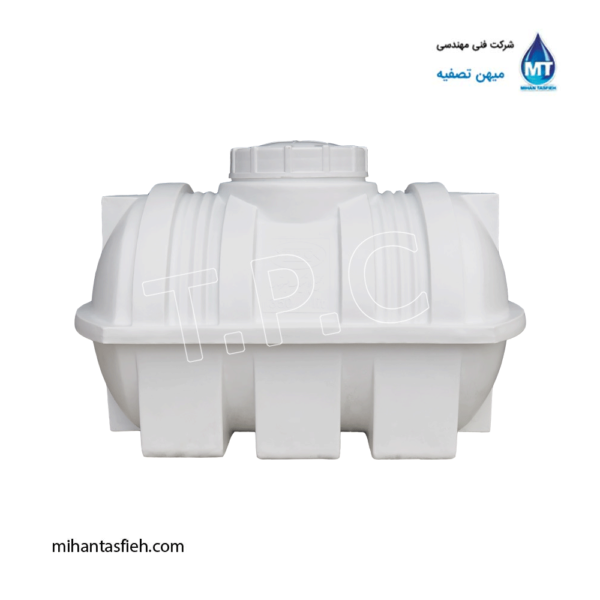 مخزن 350 لیتری افقی کرکره ای تک لایه مجتمع پلاستیک طبرستان