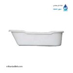 وان منشوری حمام سفید 150سانتی مجتمع پلاستیک طبرستان