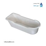 وان منشوری حمام سفید 150سانتی مجتمع پلاستیک طبرستان