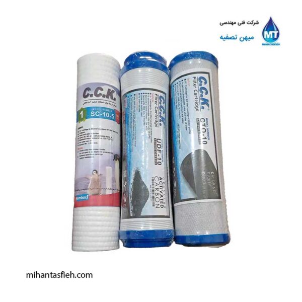 پک-کامل-فیلتر-سه-مرحله-ای-خانگی-CCK پک کامل فیلتر سه مرحله ای خانگی CCK