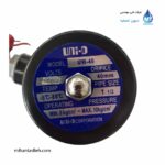 شیر برقی برنجی سایز 1 ½ اینچ بوبین 220V یونی دی (UNI-D) مدل UW-40