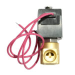 شیر برقی برنجی سایز ⅜ اینچ بوبین 220V یونی دی (UNI-D) مدل UW-10