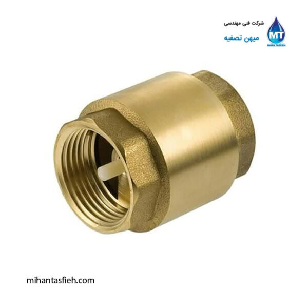 شیر یکطرفه فنری برنجی  استریم STREM شیر یکطرفه فنری برنجی استریم STREM