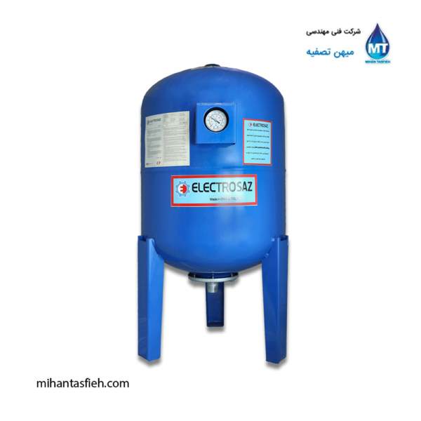 منبع تحت فشار ۶۰ لیتری درجه دار ۱۰ بار الکتروساز ELECTROSAZ
