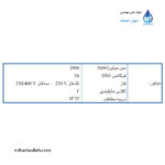 الکتروپمپ استیل خطی (سرکولاتور) ابارا مدل LPS