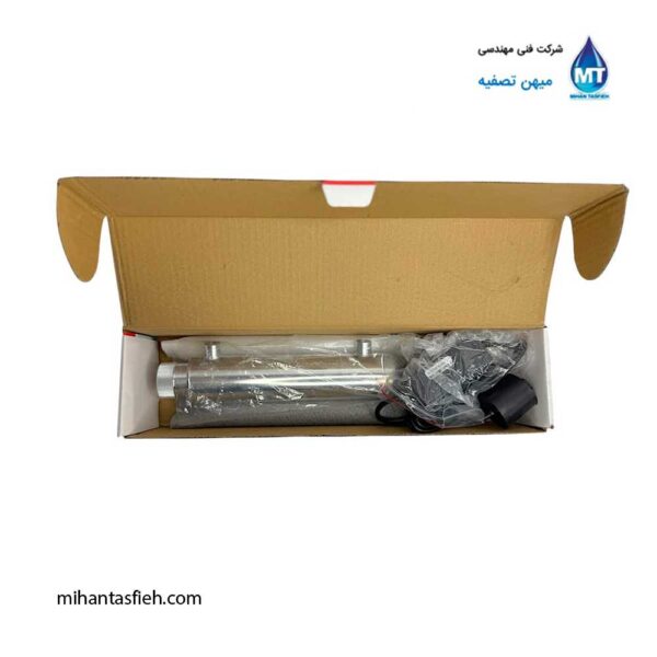 سیستم UV ضدعفونی‌کننده آب در دستگاه آب‌شیرین‌کن خانگی هوم لند HOME LAND