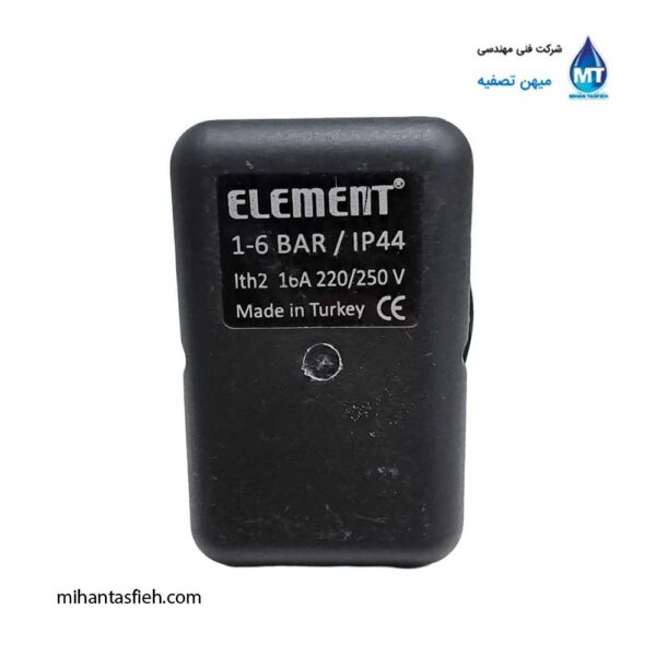 پرشر سوئیچ ۱ تا ۶ بار المنت Element مدل ELT 1-6 پرشر سوئیچ ۱ تا ۶ بار المنت Element مدل ELT 1-6