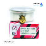 مانومتر ۲۵ بار روغنی اف جی FG