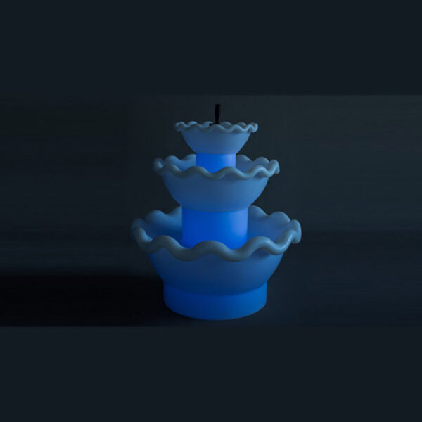 آبنما نورانی پلی اتیلن آذین پلی نور مدل سه طبقه (2) آبنما نورانی پلی اتیلن آذین پلی نور مدل سه طبقه