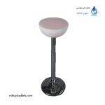 میز نورانی (سوارز) پایه استیل عمیق قطر 50 آذین پلی نور