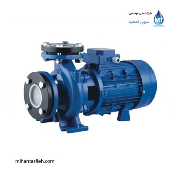 الکتروپمپ چهار اسب دو پروانه سه فاز دیزل ساز مدل DEN40/160B