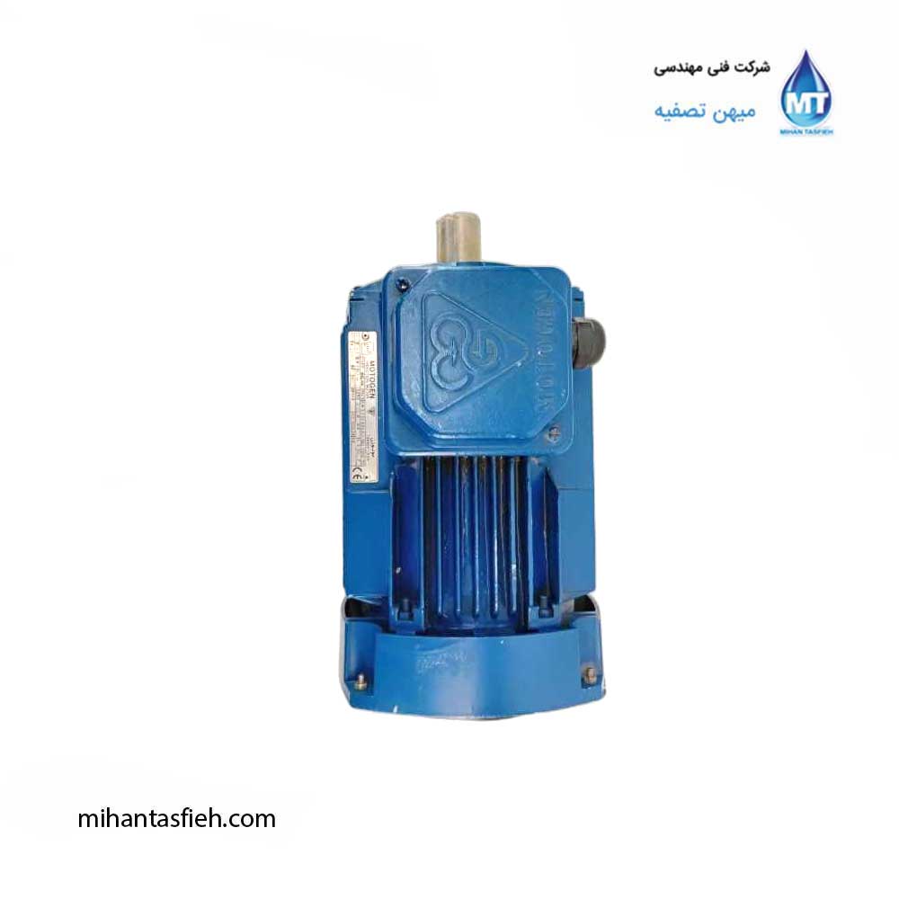 الکتروموتور ۱.۱ کیلووات ۱۴۰۰ دور موتوژن