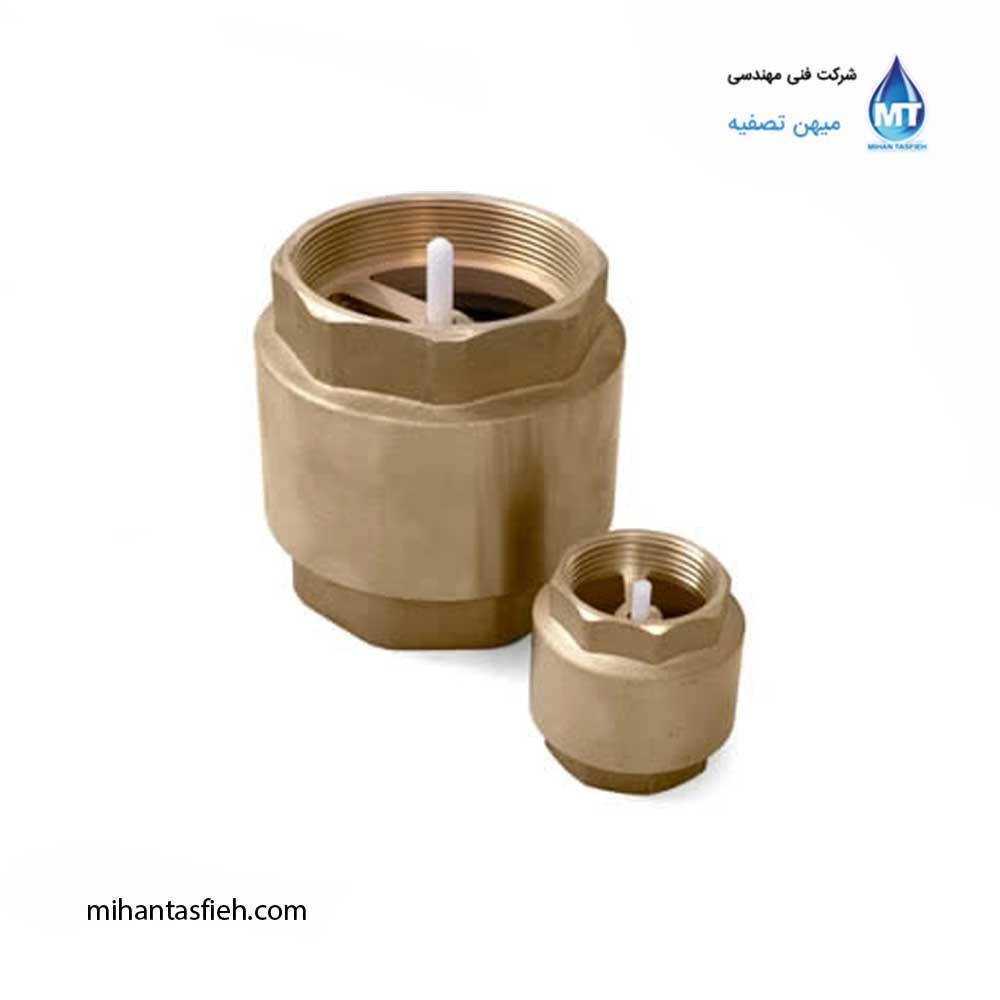 شیر خودکار فنر دار برنجی سایز 1.2-1 اینچ